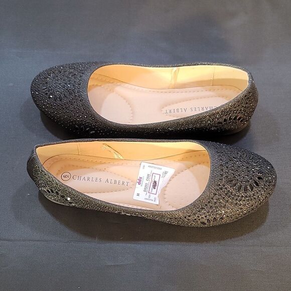 BRAND NEW CHARLES ALBERT DRESS SLIP-ON BALLERINA FLATS - Picture 6 of 16